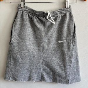 Vintage Nike custom sweat skirt